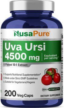 Ува Урсі преміумкласу NusaPure Uva Ursi 200 капсул 2281188338 фото