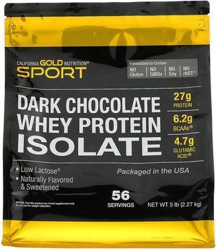 Протеин California Gold Nutrition Whey Protein Isolate 2270 г (4384303546) 4384303546 фото