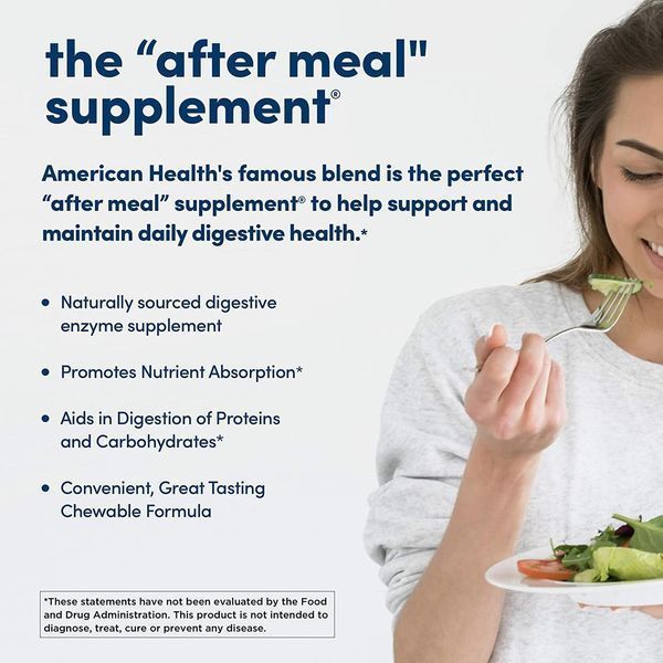 American Health Original Papaya Enzyme 600 таблеток (43843034003) 4384304003 фото