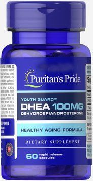 Спеціальний продукт Puritan's Pride DHEA 100 mg 60 капсул (4384301536) 1862704901 фото