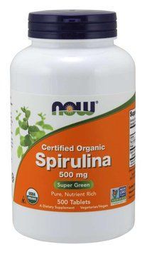 Спеціальний продукт NOW Spirulina 500 mg Tablets 500 таблеток (4384301972) 1437159034 фото