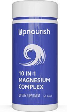Добавка премиум-класса с магнием полного спектра UpNourish 10 in 1 Magnesium Complex 240 капсул 2873340039 фото