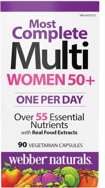 Витамины Webber Naturals MultiSure for women 80 капсул (4384302983) 4384302983 фото