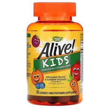 Nature's Way Alive Kids Complete Multivitamin 60 таблеток (4384304195) 1589283490 фото
