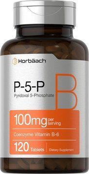 Добавка премиум-класса активированный витамин B6 Horb&auml;ach P-5-P Activated Vitamin B6 100mg 120 таблеток 2458710092 фото