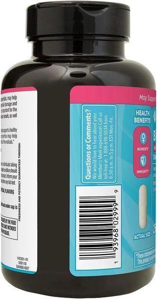 Підтримка здоров'я волосся, шкіри та нігтів Member's Mark Member's Mark Biotin 10,000 mcg with Keratin 100mg 250 капсул 2096345445 фото