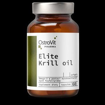Специальный продукт OstroVit Pharma Elite Krill Oil 60 кап (4384303177) 1437160452 фото