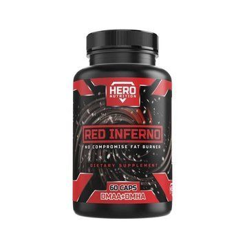 Жироспалювач Hero Nutrition Red Inferno 60 капсул (4384304890) 1862726239 фото