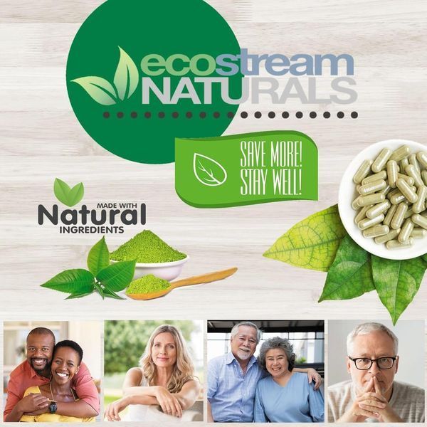 Домішка преміумкласу для спокійного нічного відпочинку ecostream Naturals Muscle Relax PM 60 капсул 2899192272 фото
