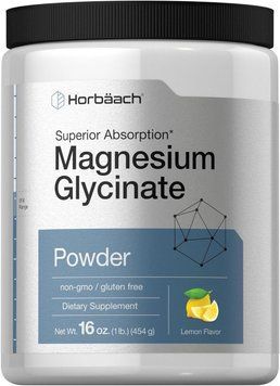 Домішка преміумкласу гліцинат магнію Horb&auml;ach Magnesium Glycinate Powder 454 г 2510601162 фото
