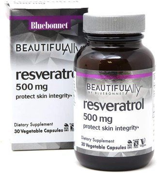 Спеціальний продукт Bluebonnet Nutrition Resveratrol 500 мг 30 капсул (4384302925) 1437160133 фото