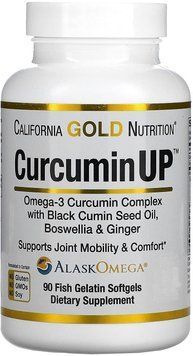 California Gold Nutrition Curcumin UP 90 капсулы (4384303796) 1491169483 фото