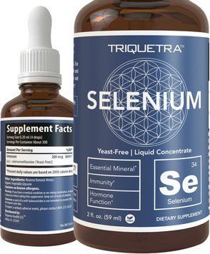 Харчова форма селену преміумкласу Triquetra Health Selenium 59 мл 2365609584 фото