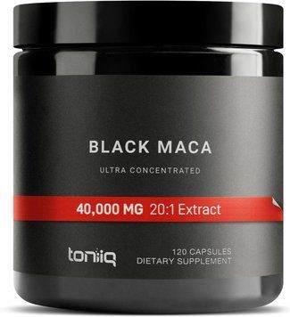 Бустер тестостерону Toniiq Black Maca Ultra Concentrated 120 капсул 2058331853 фото