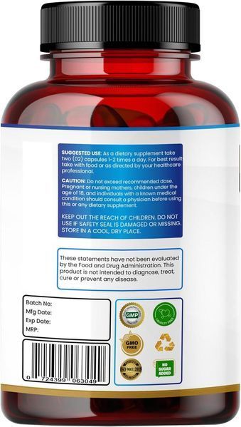 Домішка преміумкласу для підтримки травлення Humming Herbs Sodium Butyrate+ 120 капсул 3177234825 фото