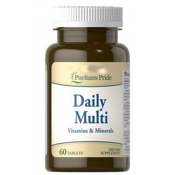 Витамины Puritan's Pride Daily Multivitamin 60 таблеток (4384302585) 4384302585 фото