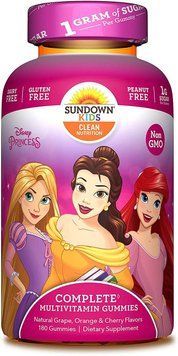 Sundown Naturals Complete Multivitamin Gummies Disney Princess 180 таблеток (4384303964) 4384303964 фото