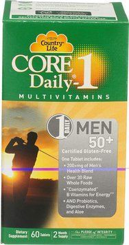 Вітаміни Country Life Core Daily-1 for Men 50+ 60 таблеток (4384302782) 1437159947 фото