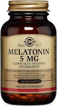 Специальный продукт Solgar Melatonin 5 mg Nuggets 120 таблеток (4384302465) 1125558197 фото