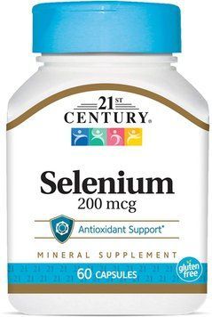 21st Century Selenium 200 mcg 60 капсул (4384304154) 1589283449 фото