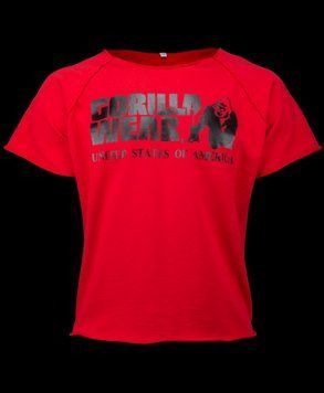 Футболка Gorilla Wear Classic Work Out Top Red L/XL (4384302282) 1437159377 фото
