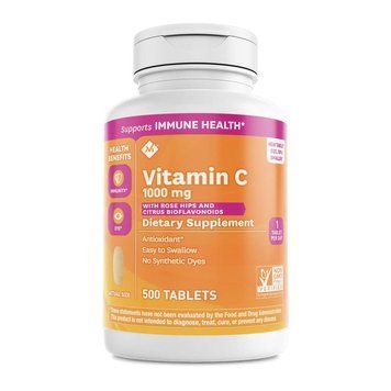 Ежедневная добавка витамина С Member's Mark Vitamin C 1000 mg plus Citrus Bioflavonoids & Rose Hips Tablets 500 таблеток 2087051655 фото