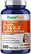 Витамин D3 и K2 премиум-класса NusaPure Vitamin K2 (MK7) (200mcg) Vitamin D3 (10000 IU) 180 капсул 4384306973 фото 1