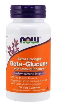 Спеціальний продукт NOW Beta-Glucans with ImmunEnhancer Extra Strength Veg Capsules 60 капсул (4384302677) 1437159842 фото