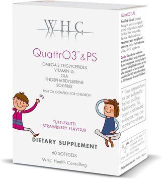 Домішка преміумкласу омега-3 з полуничним смаком WHC UnoCardio X2 Fish Oil 60 капсул 2701866573 фото