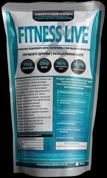 Протеїн Fitness Live 900 г Апельсин (5602945723466) 1437158305 фото