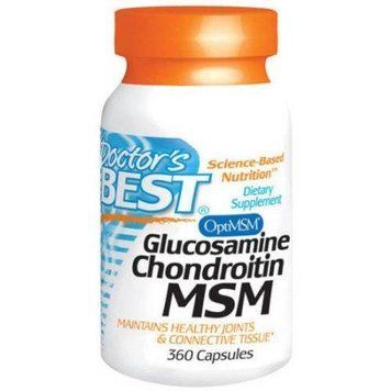 Хондропротектор Doctor's Best Glucosamine Chondroitin MSM 360 кап (4384300712) 1059999225 фото