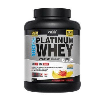 Протеин VPLab Platinum Whey 2300 г Клубника (4384303136) 1437160411 фото