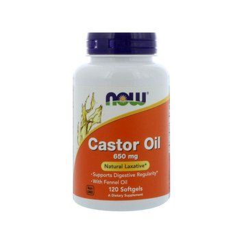 Спеціальний продукт NOW Castor Oil 650 mg Softgels 120 капсул (4384301375) 1060001203 фото