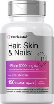 Домішка преміумкласу Horb&auml;ach Hair Skin and Nails Vitamins 150 капсул 2498340277 фото