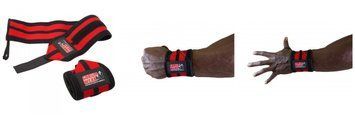Кистьові бинти Gorilla Wear Wrist Wraps PRO Black/Red (4384302293) 4384302293 фото