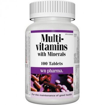 Витамины Webber Naturals Multi Vitamin with Minerals One Per Day 100 таблеток (4384303445) 1437160736 фото