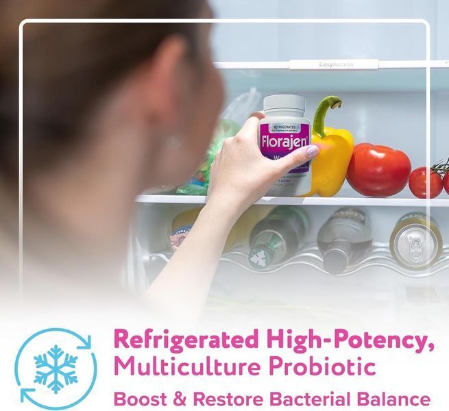 Добавка премиум-класса для здоровья женщин Florajen Women&rsquo;s Vaginal Probiotic 60 капсул 2814382001 фото