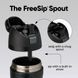 Фляга для води преміумкласу Owala FreeSip Insulated Stainless Steel Water Bottl Very, Very Dark 750 мл 2955173839 фото 3