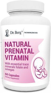 Натуральні вітаміни для вагітних Dr. Berg Prenatal Vitamins for Women 60 капсул 2214606131 фото