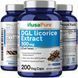 Экстракт солодки премиум-класса Shaklee DGL Licorice Extract 500 mg 200 капсул 2301248048 фото 4