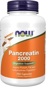 Ферменти Now Foods Pancreatin Capsules 250 капсул (4384304359) 1684741513 фото