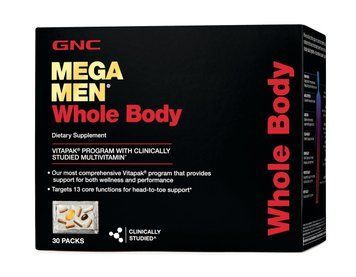 Вітаміни GNC Mega Men Whole Body Vitapak 30 пакетів (4384303297) 1437160568 фото